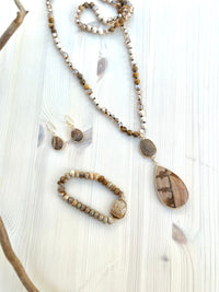 Camilla -kaulakoru, ruskea