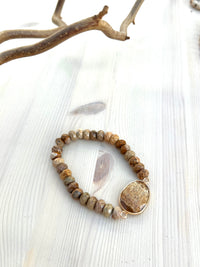 Carina bracelet, brown