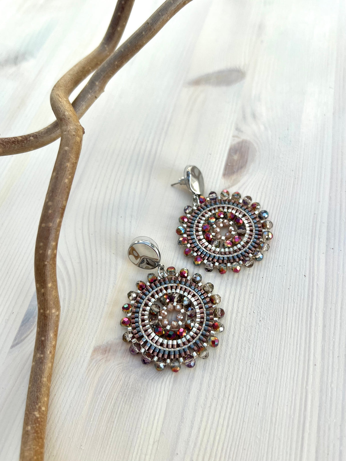 Ally -korvakorut, harmaa