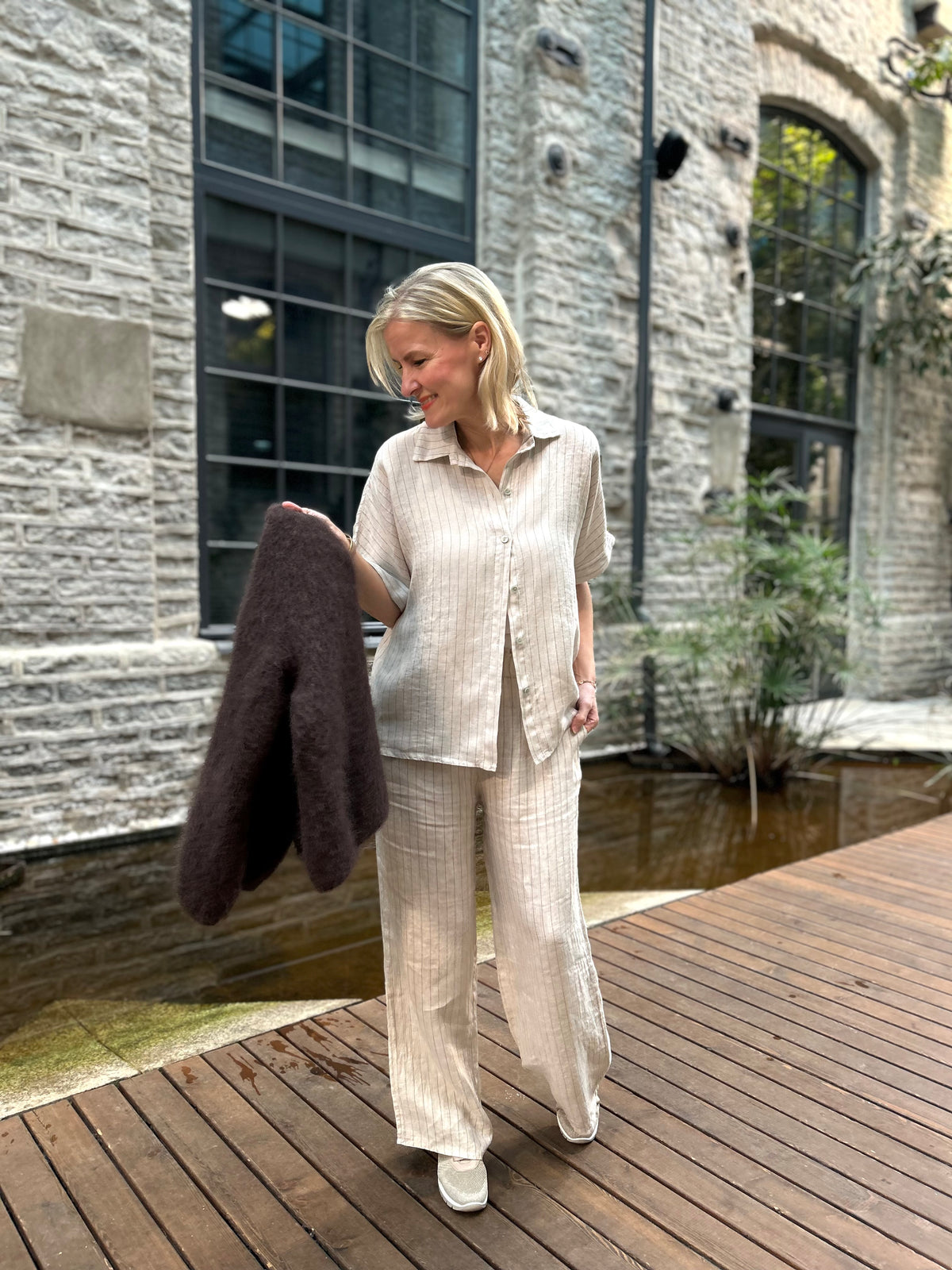 Faith blouse, light sand