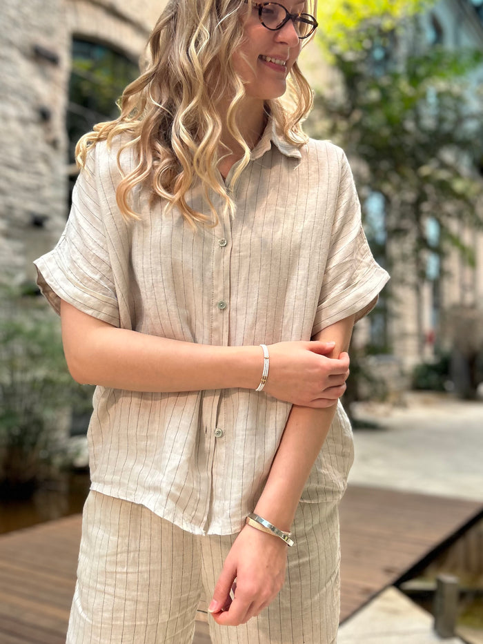 Faith blouse, light sand