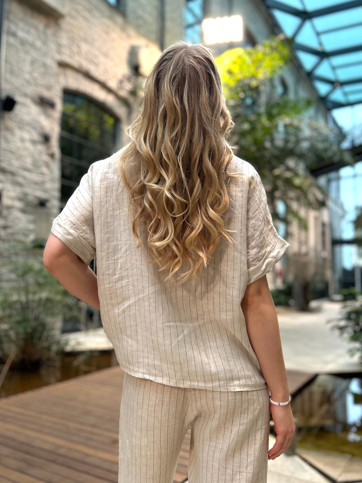 Faith blouse, light sand