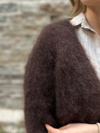 Ghita cardigan, chocolate