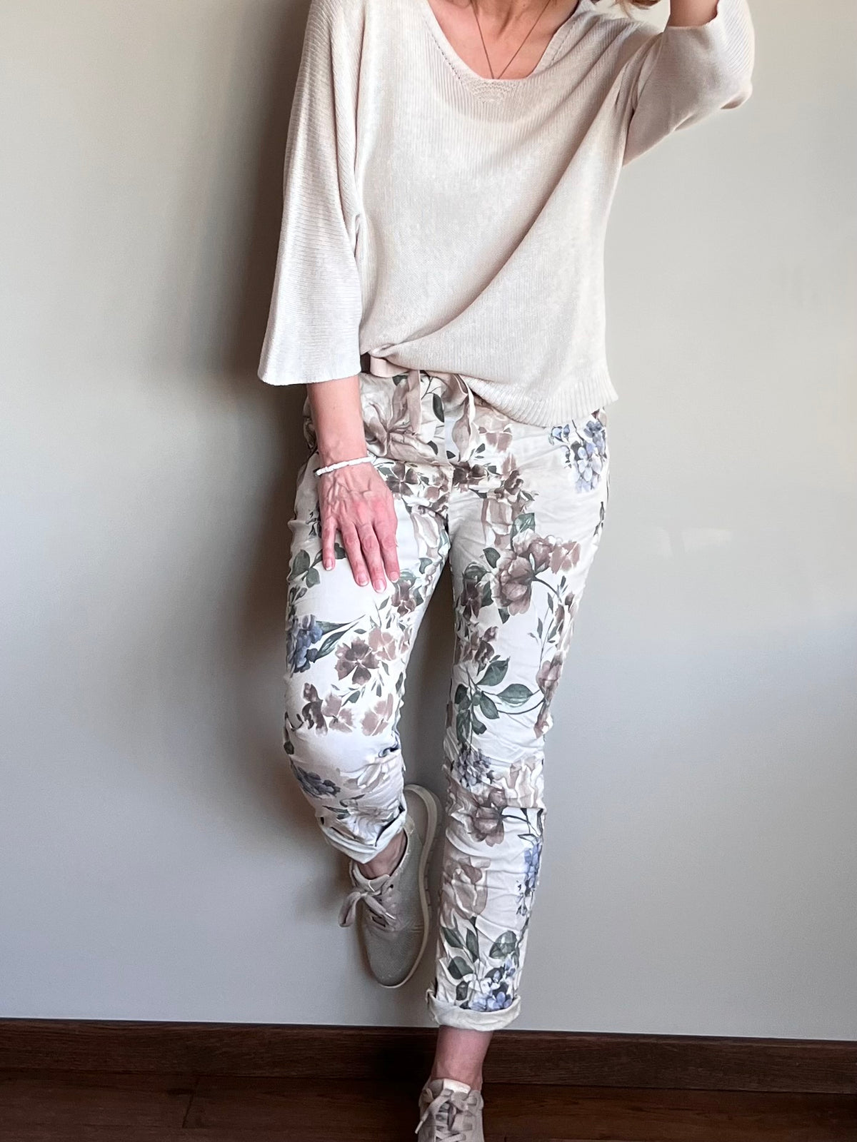 Serene -joggerit, beige