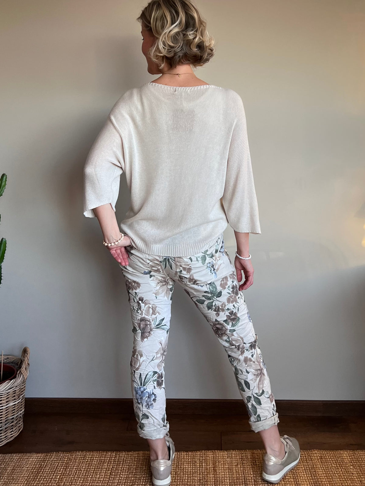 Serene -joggerit, beige