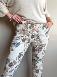 Serene -joggerit, beige