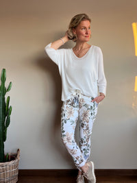 Elenore -neule, valkoinen