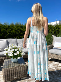 Keya dress, turquoise