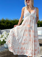 Keya dress, coral