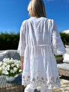 Alisha cotton dress / tunic, white