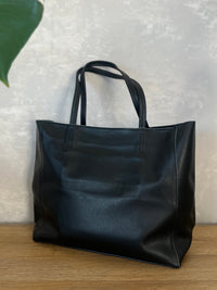 Gaia -nahkalaukku, musta