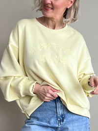 Martini Club sweatshirt, keltainen