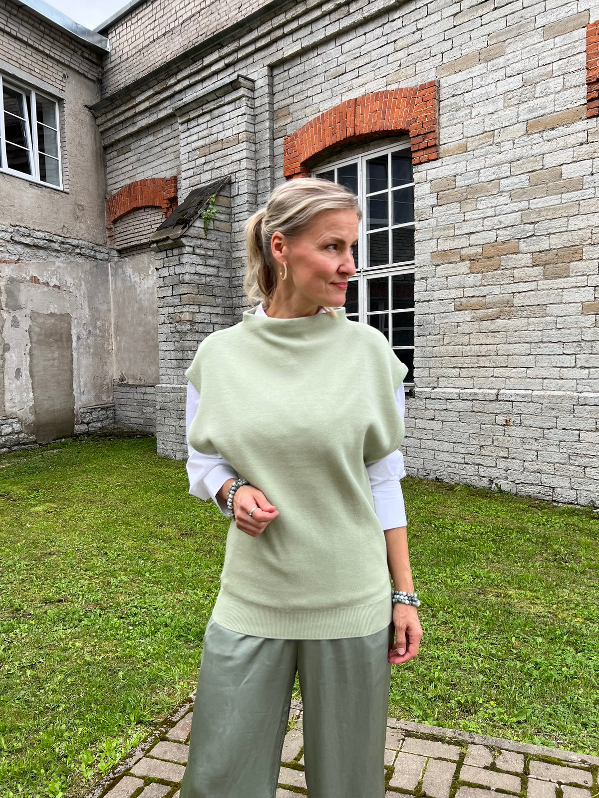 Pilar cardigan, green