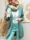 Arietta scarf, green