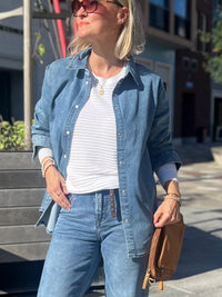 Robin -farkkupaita, denim stone wash