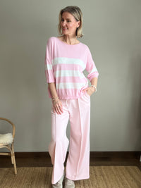 Luna -housut, puuteriroosa