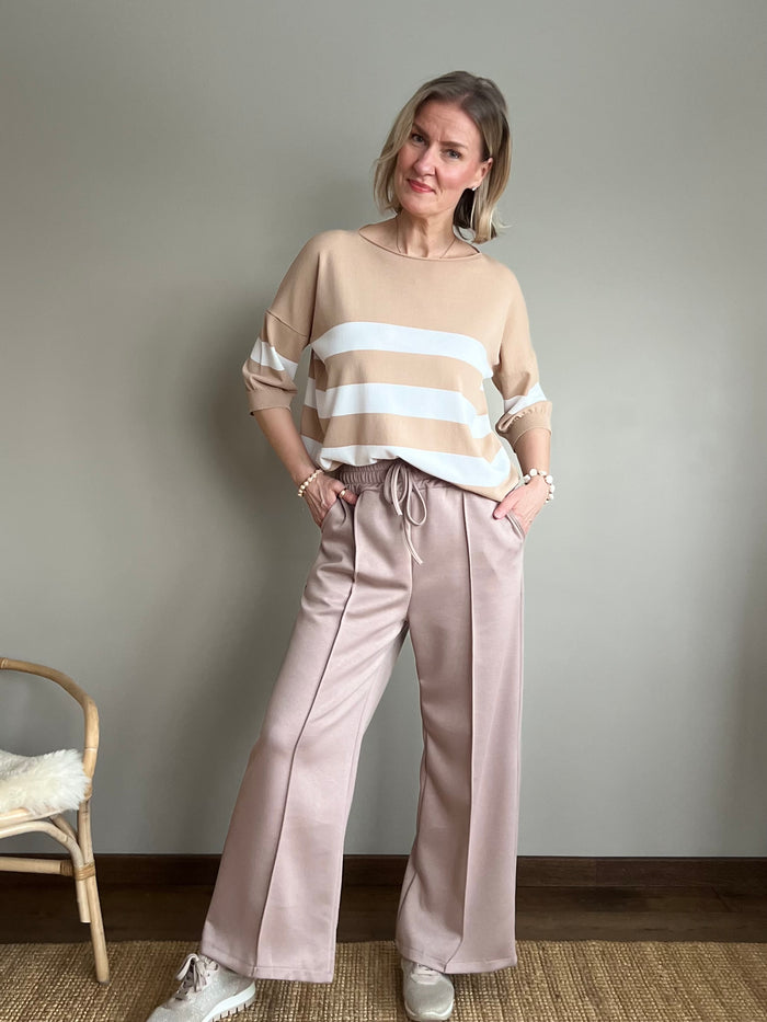 Luna -housut, taupe