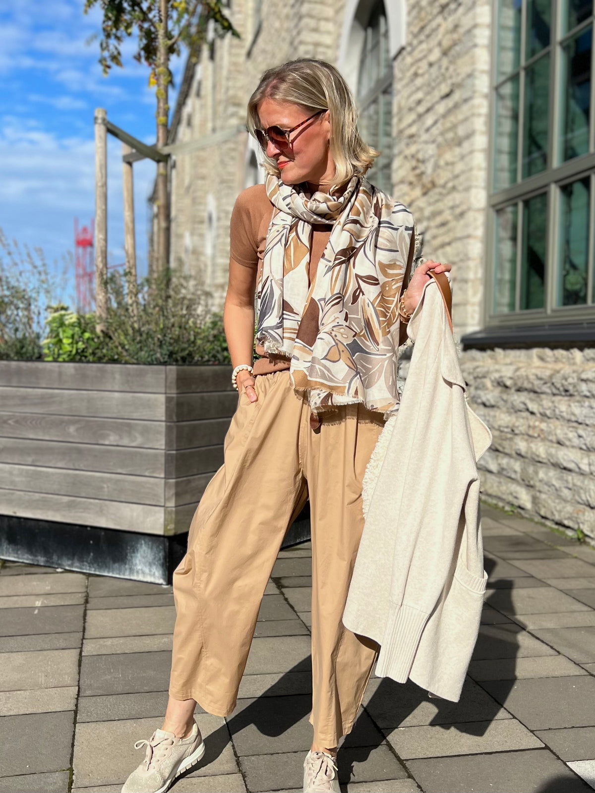 Gabriella- housut, cappuccino