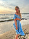 Melody dress, sky blue