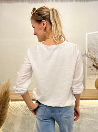 Fernanda shirt, white