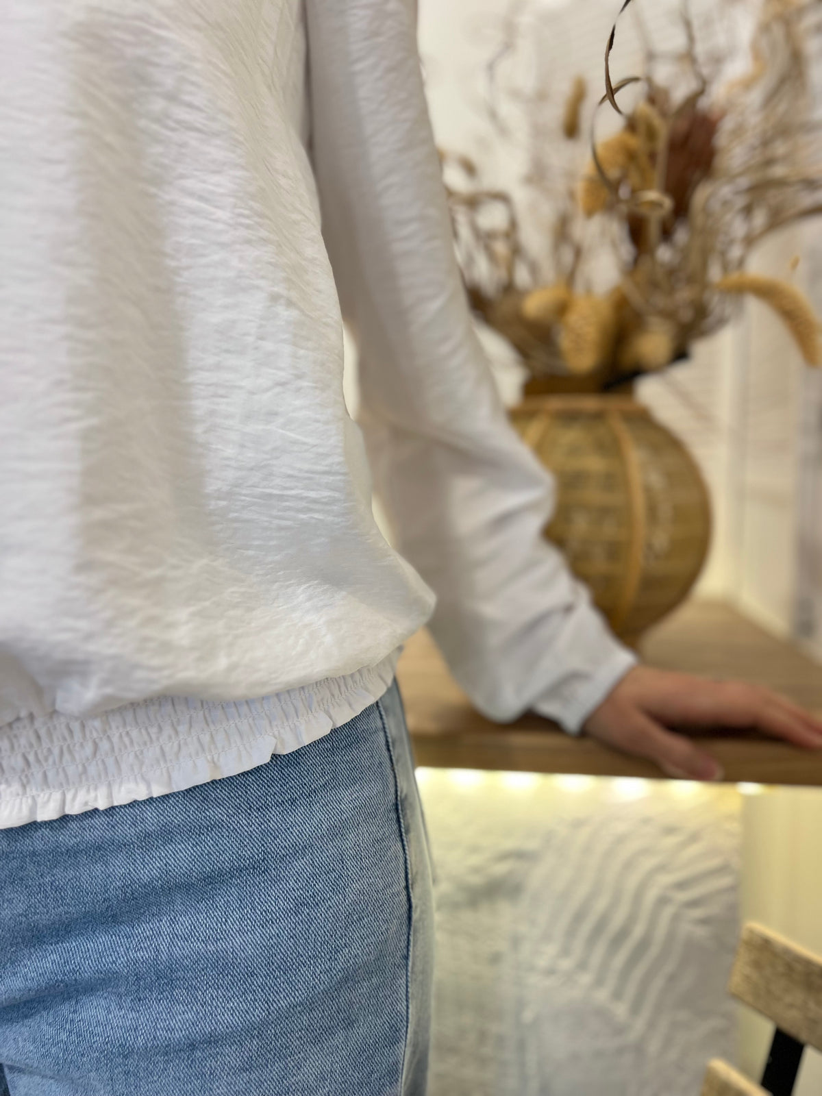 Fernanda shirt, white