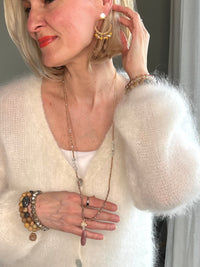 Hana -kaulakoru, taupe