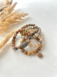 Delilah bracelet, brown