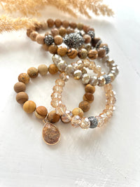 Delilah bracelet, brown