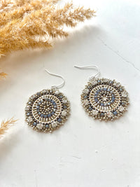 Sofie earrings, grey