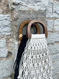 Lecce drawstring bag, black