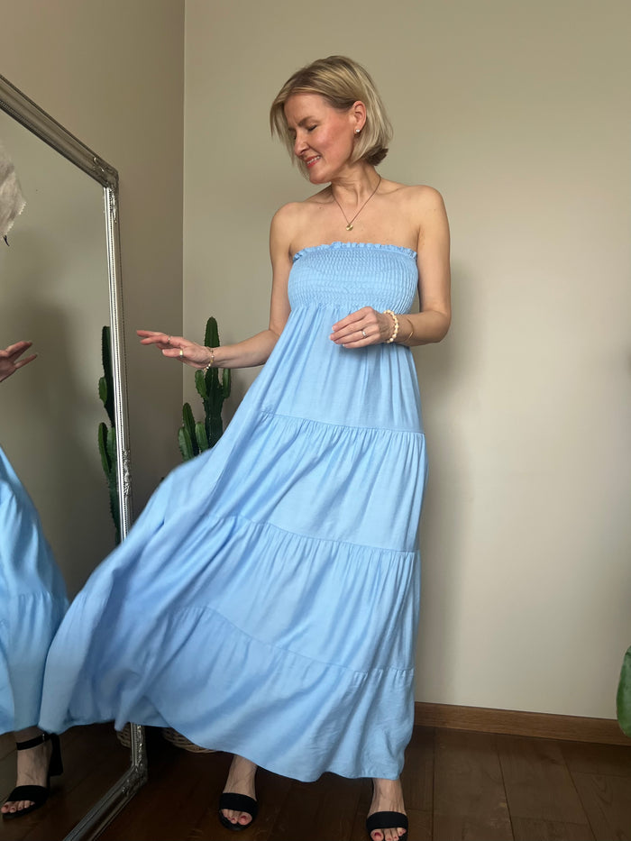 Angela -mekko, sky blue