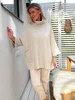 Claudie -neule, hiekka
