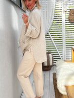 Claudie -neule, hiekka