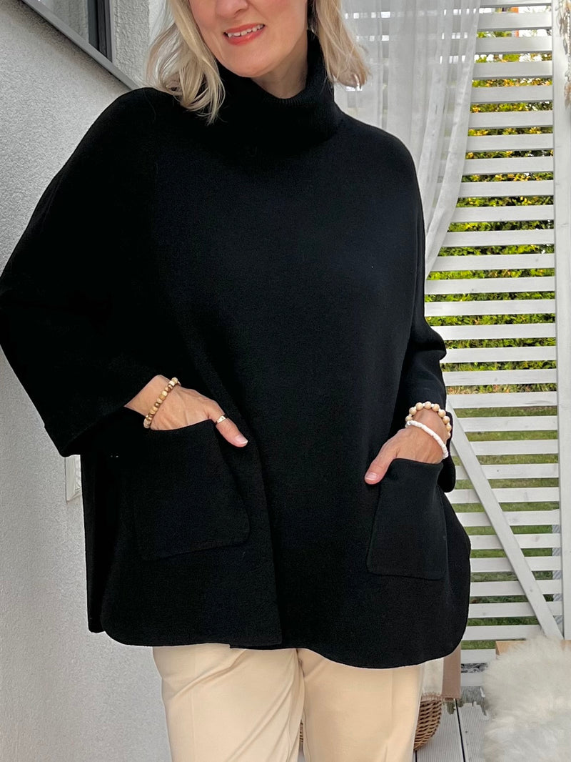 Claudie -neule, musta