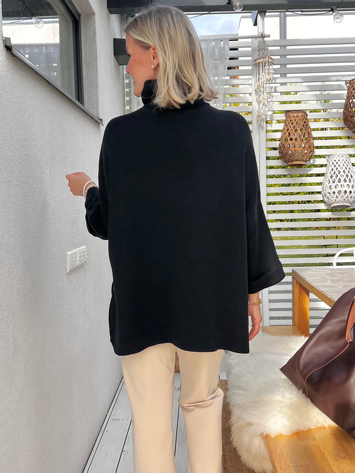 Claudie sweater, black