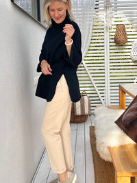 Claudie sweater, black