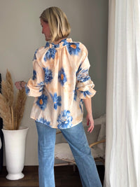 Havana cotton shirt, blue