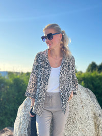 Savannah -pellavapaita, oliivi