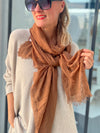 Joanna scarf, brown