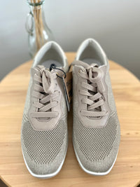 Igi &amp; Co Fly Knit Recycled sneakers, Taupe