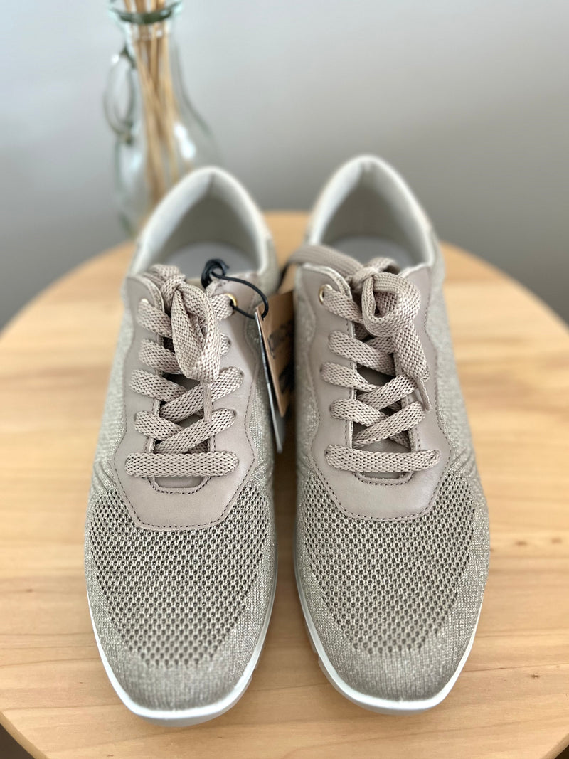 Igi &amp; Co Fly Knit Recycled sneakers, Taupe