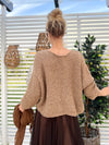 Seattle Bucklee sweater, camel