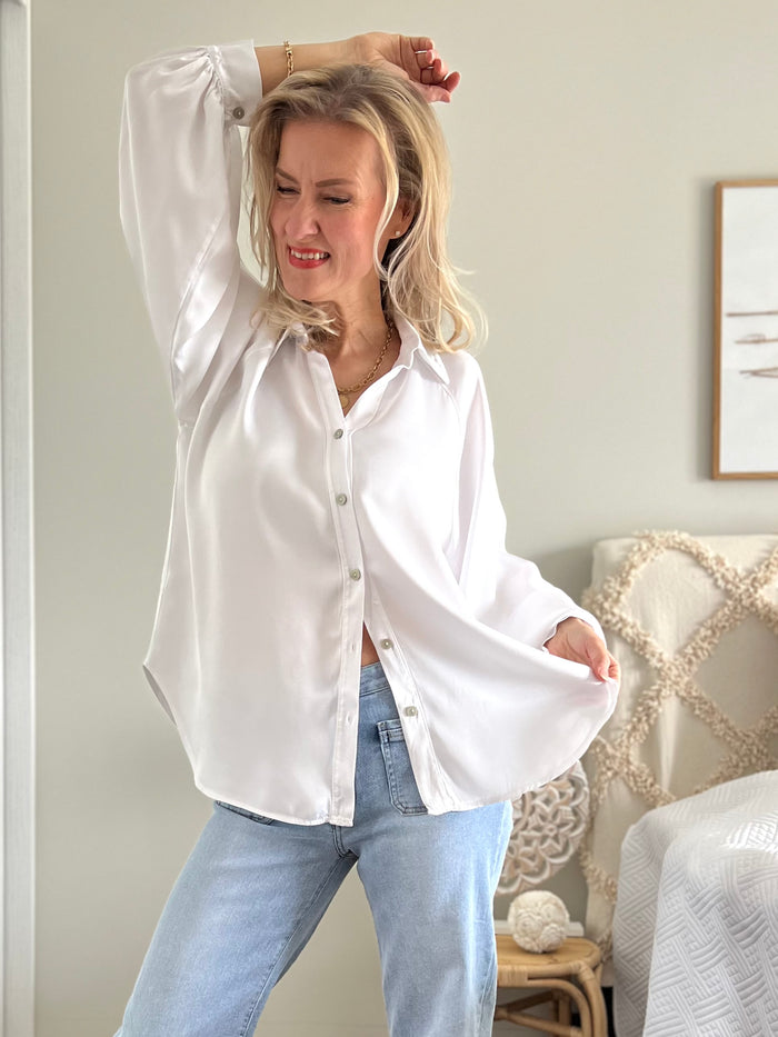 California Dreaming - kauluspaita, valkoinen