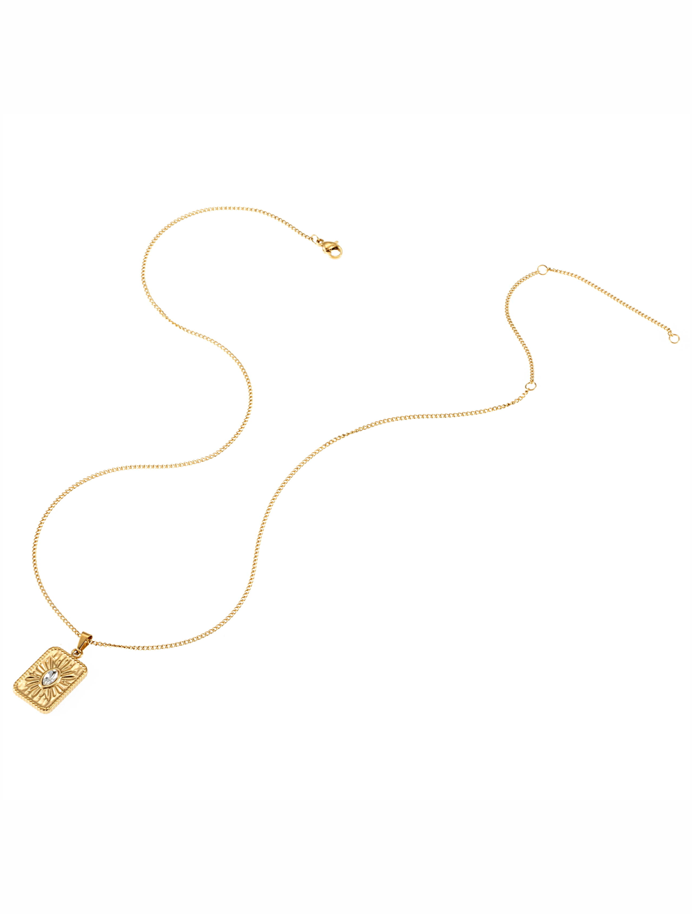 Oriental Pendant -kaulakoru, gold