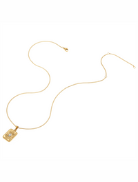 Oriental Pendant -kaulakoru, gold