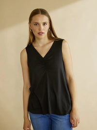 Klara top, black
