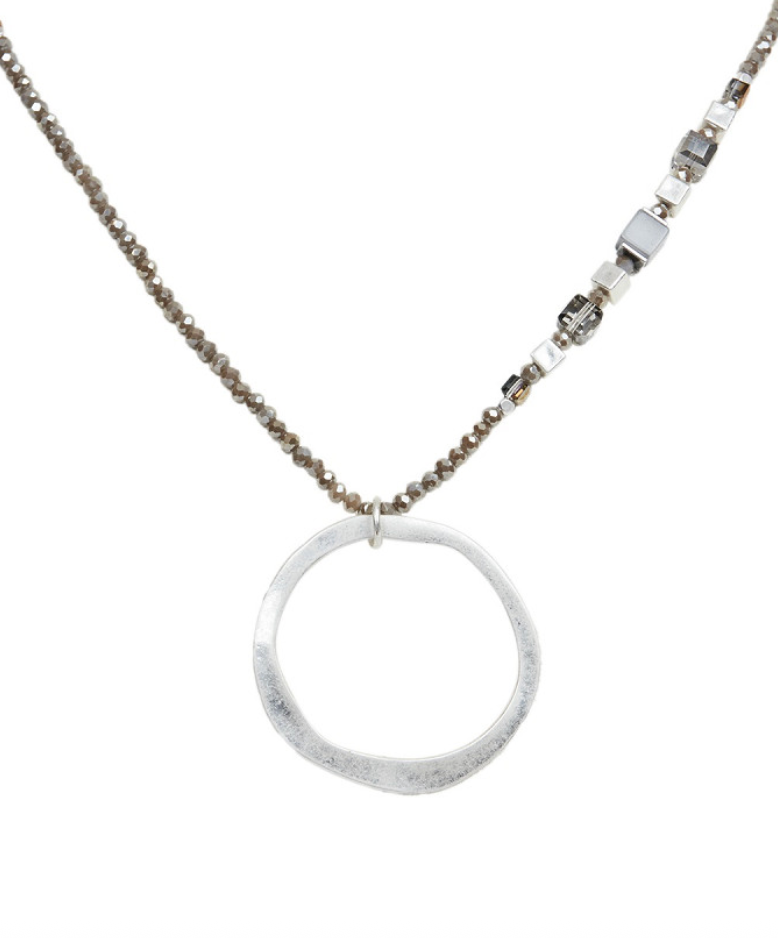 Julia -kaulakoru, hopea