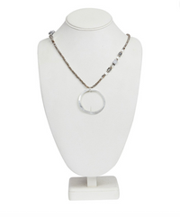 Julia -kaulakoru, hopea