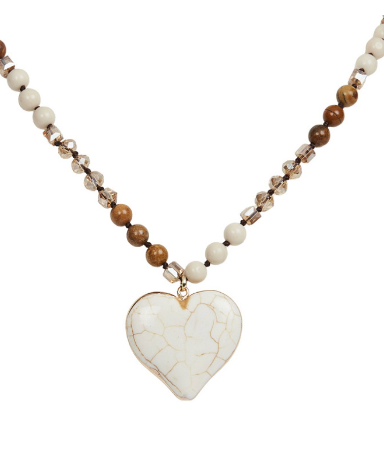 Eloise -kaulakoru, beige