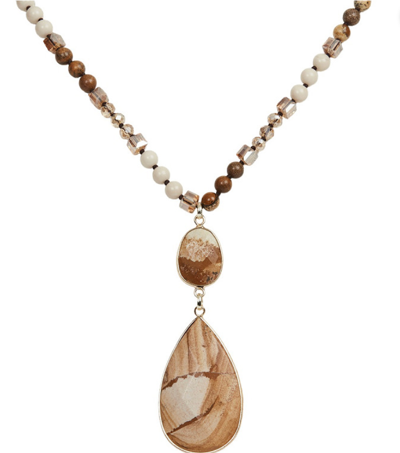 Camilla -kaulakoru, ruskea